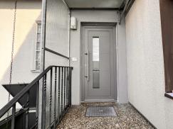 Holz Haustüre grau 5